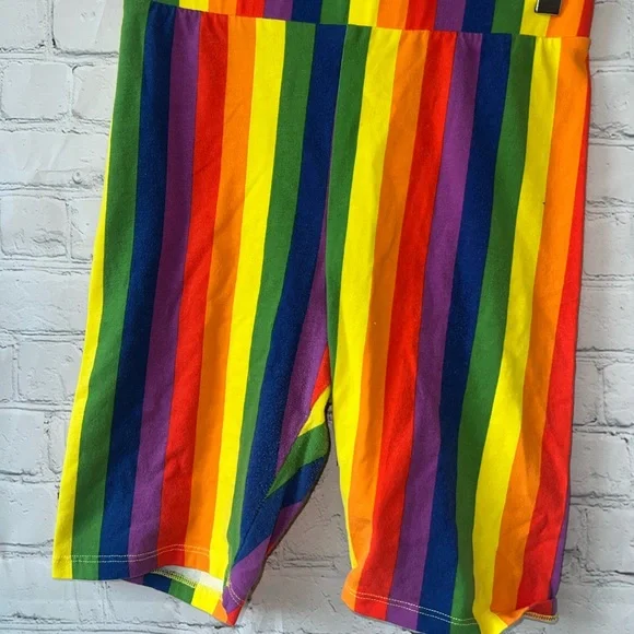 divided by h&m rainbow stretchy shorts size S - Picture 3 of 5
